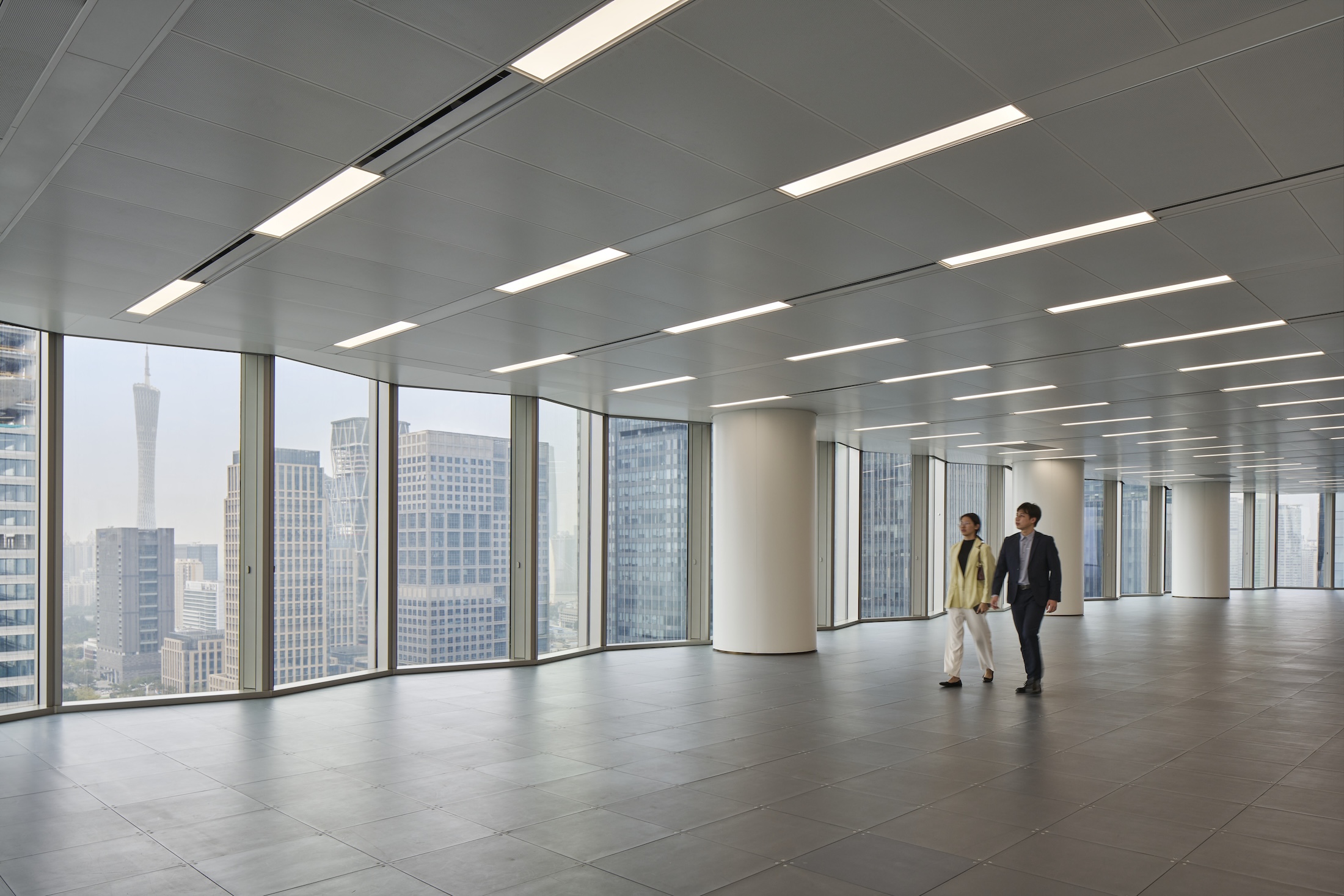 Star River Headquarters, designed by SOM. Photo by Seth Powers, courtesy SOM 