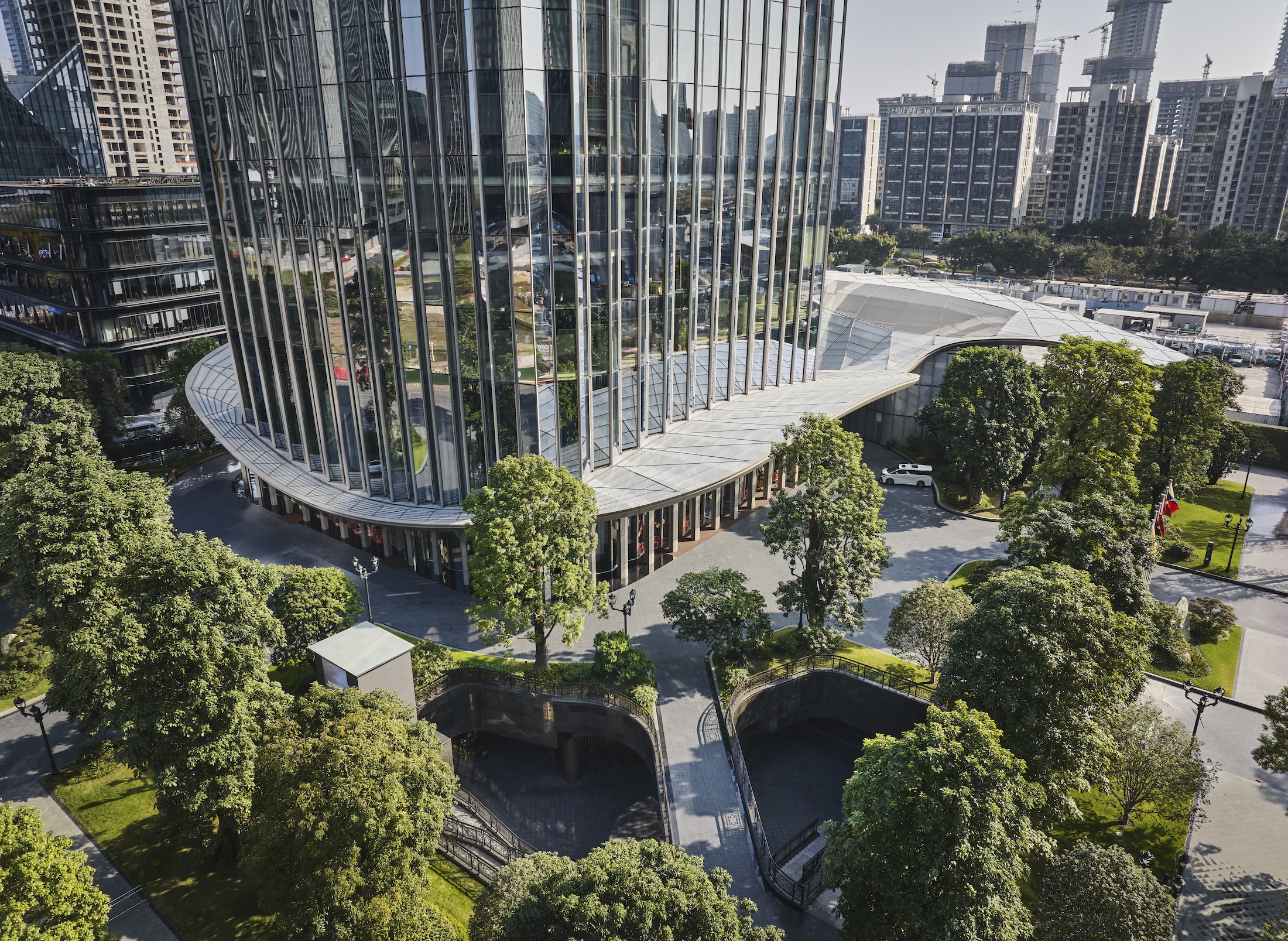 Star River Headquarters, designed by SOM. Photo by Seth Powers, courtesy SOM 