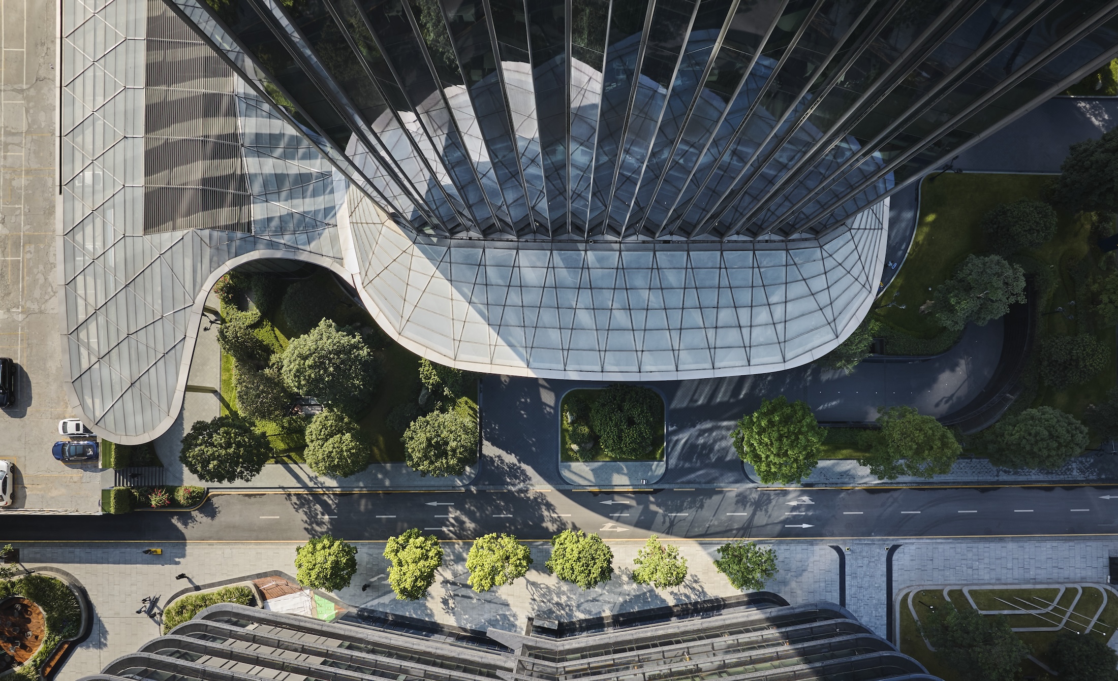 Star River Headquarters, designed by SOM. Photo by Seth Powers, courtesy SOM 