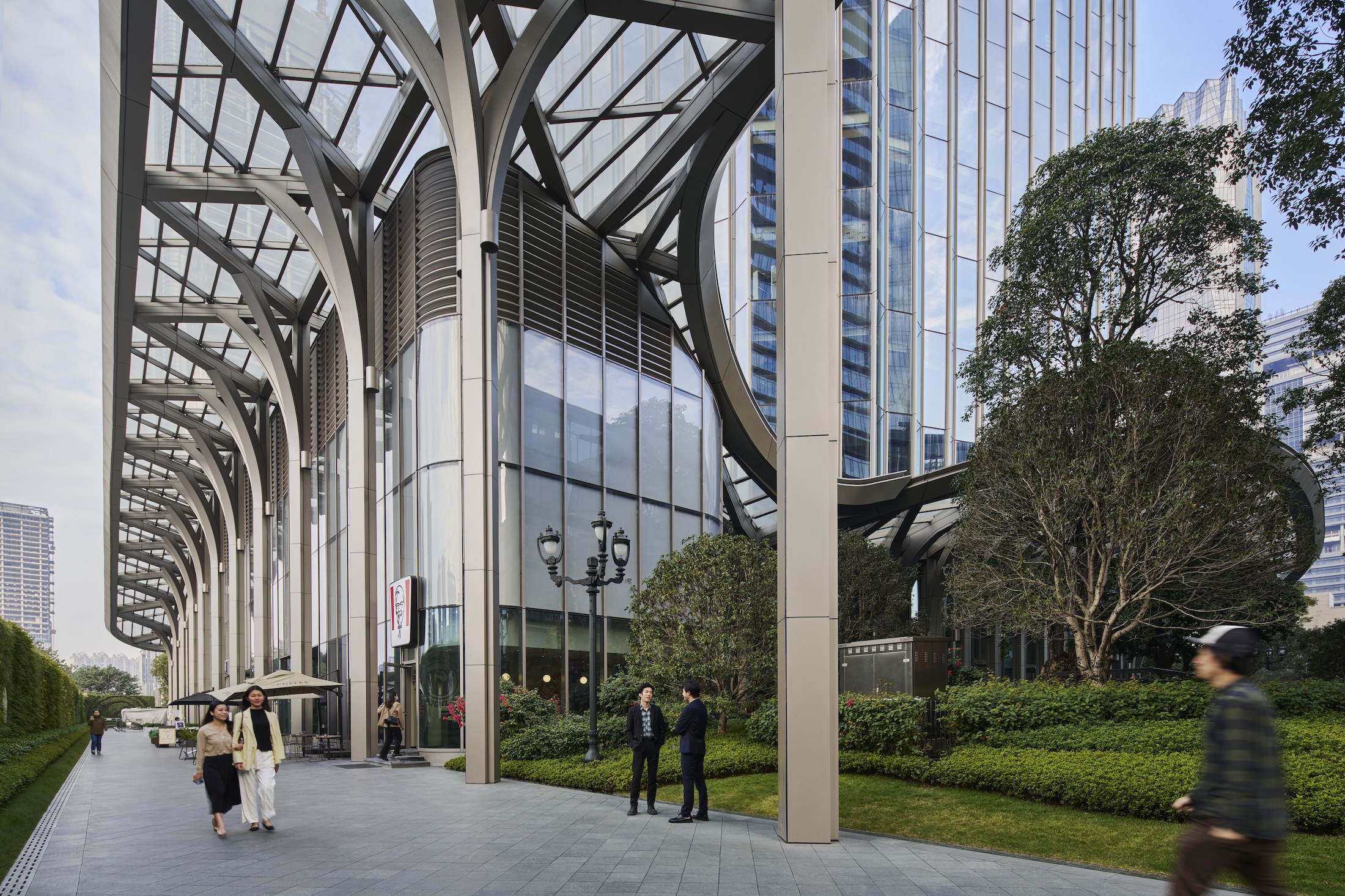 Star River Headquarters, designed by SOM. Photo by Seth Powers, courtesy SOM 