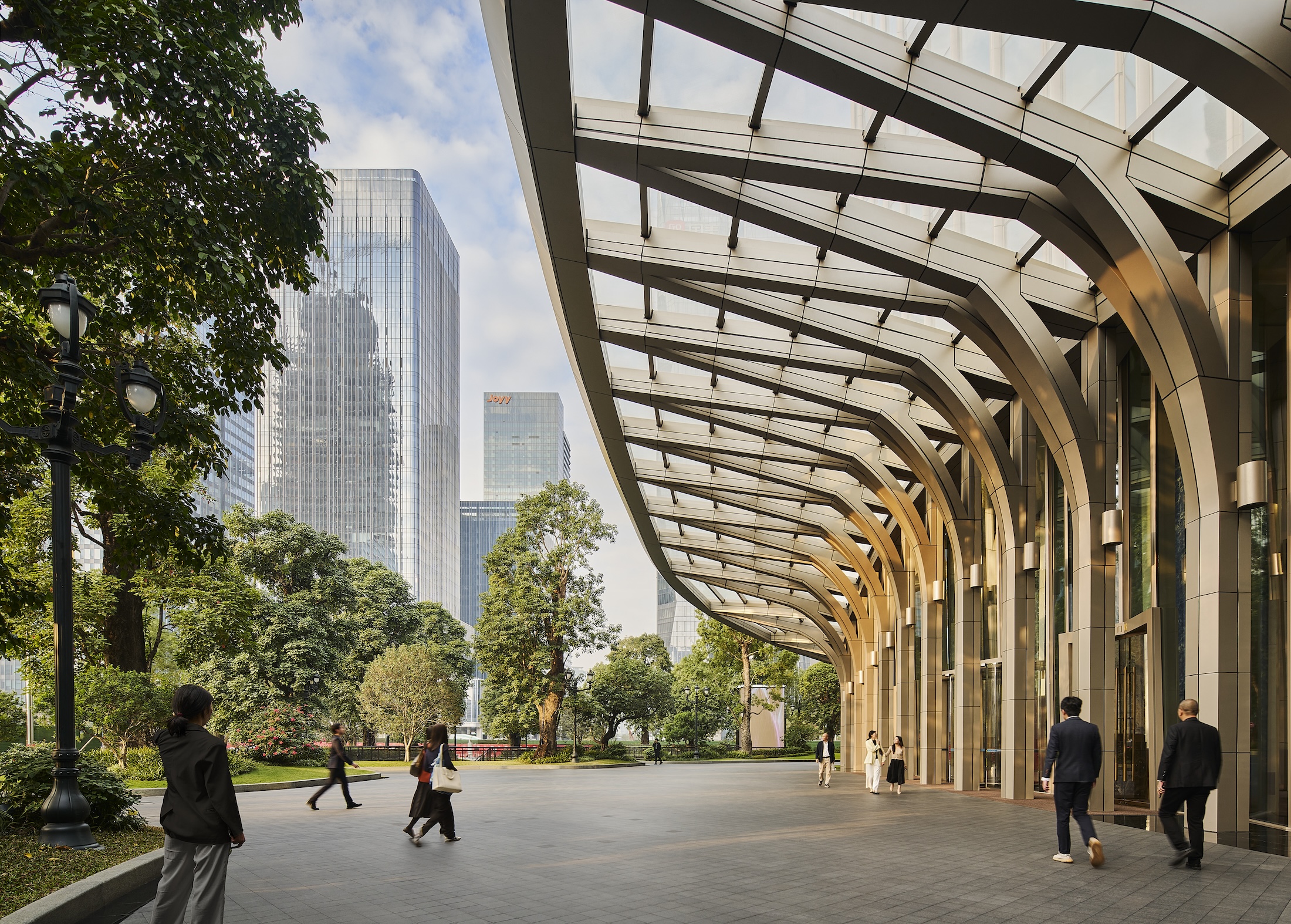 Star River Headquarters, designed by SOM. Photo by Seth Powers, courtesy SOM 