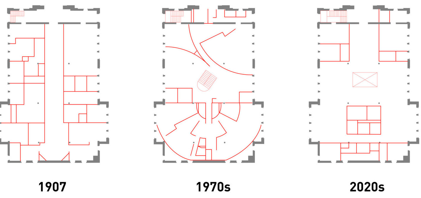 The Beacon throughout its (ongoing) lifespan: Church, Dental Office, Entrepreneurial Incubator