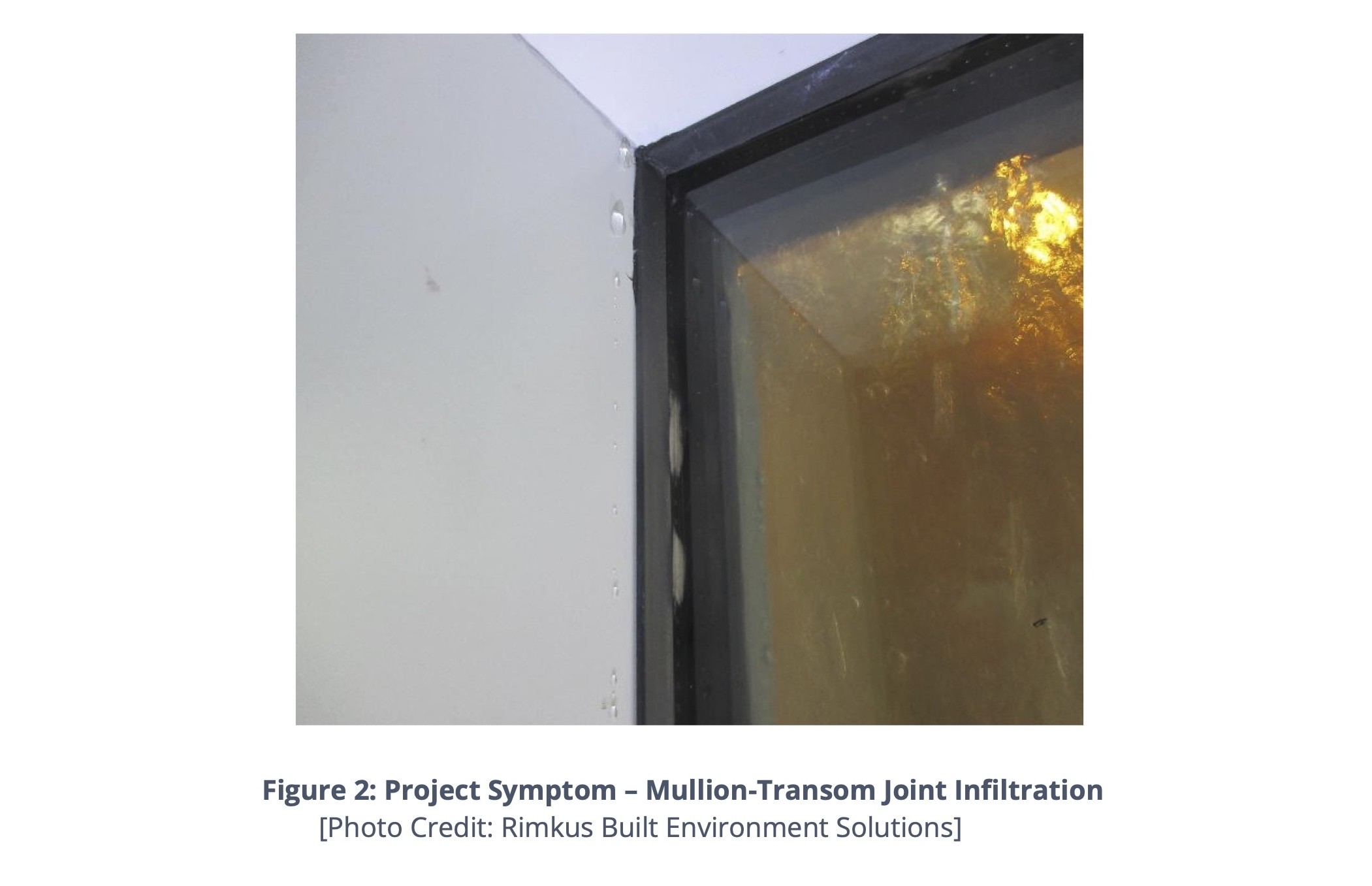 7 steps to investigating curtain wall leaks, Illustration courtesy Rimkus Built Environment Solutions