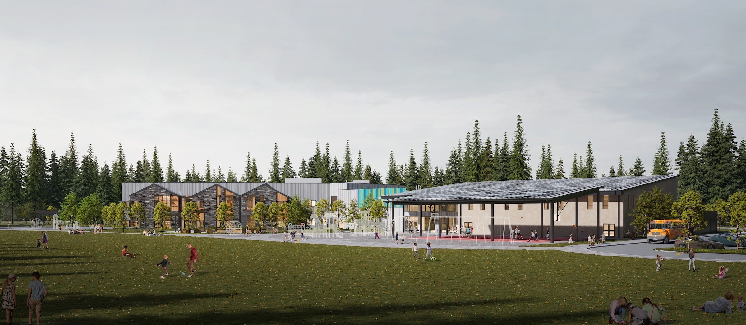 River Grove Elementary School in Oregon Rendering: Arcadis