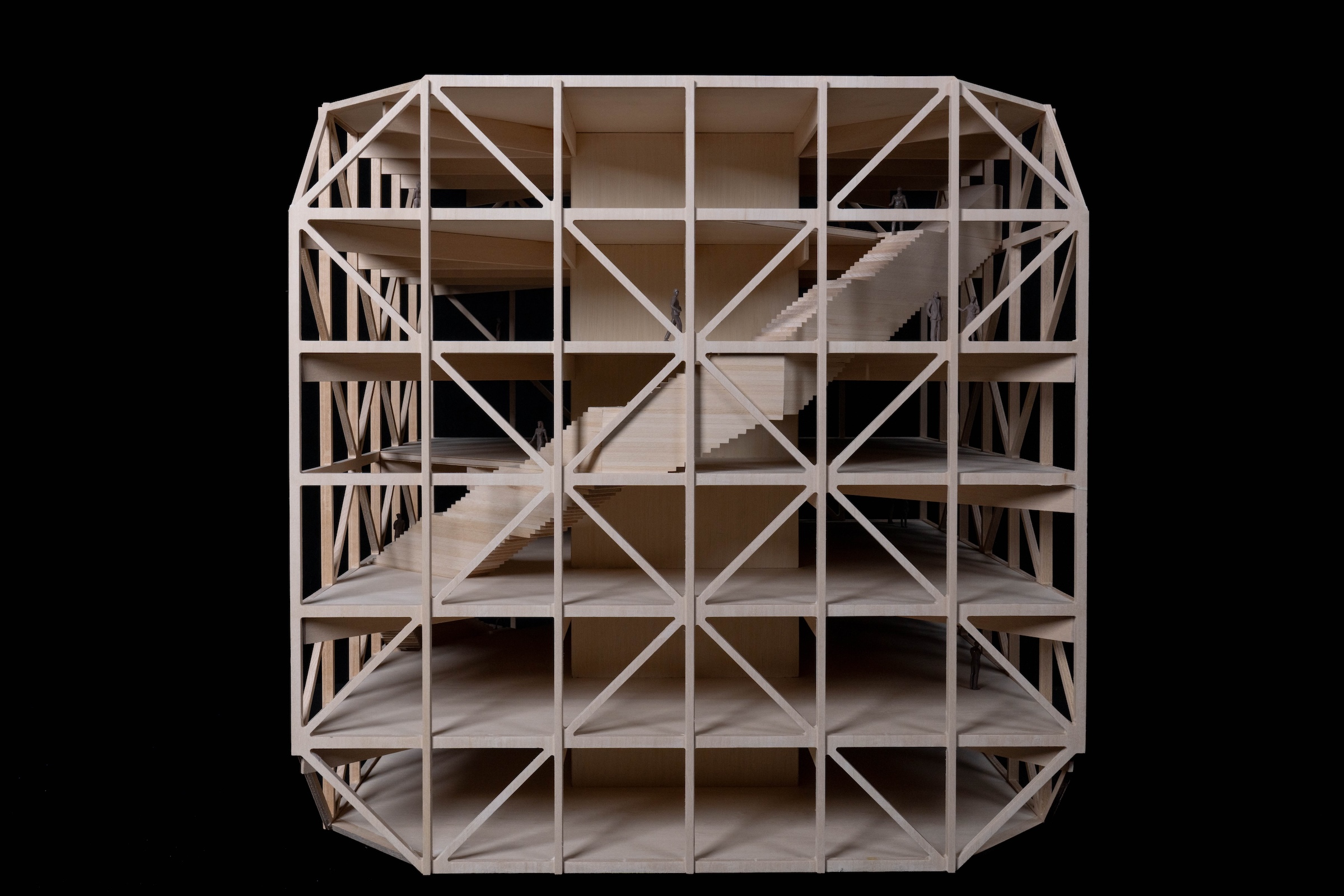 BIG designs mass timber Makers’ KUbe for the University of Kansas School of Architecture & Design