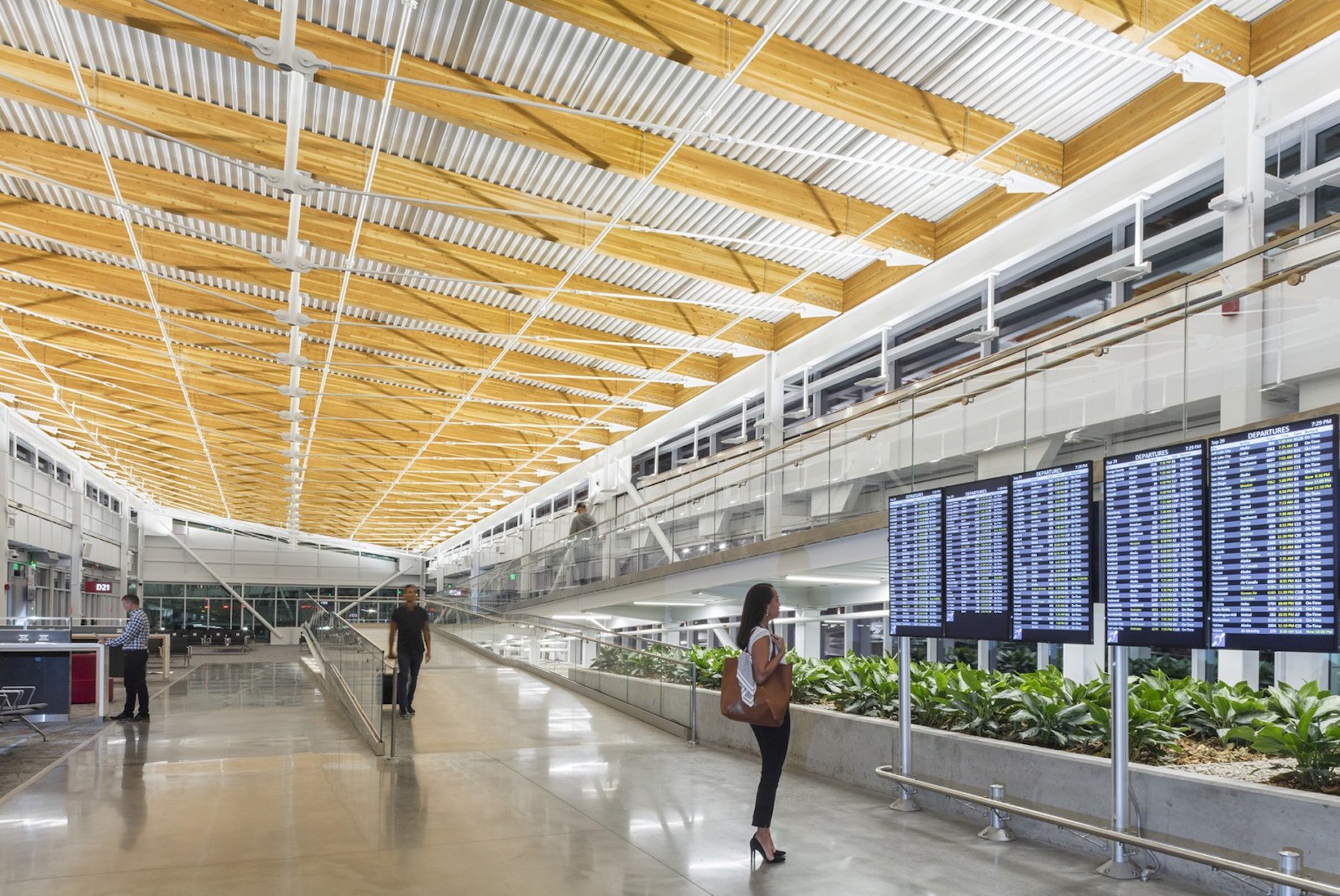 Seattle Tacoma International Airport Concourse D int