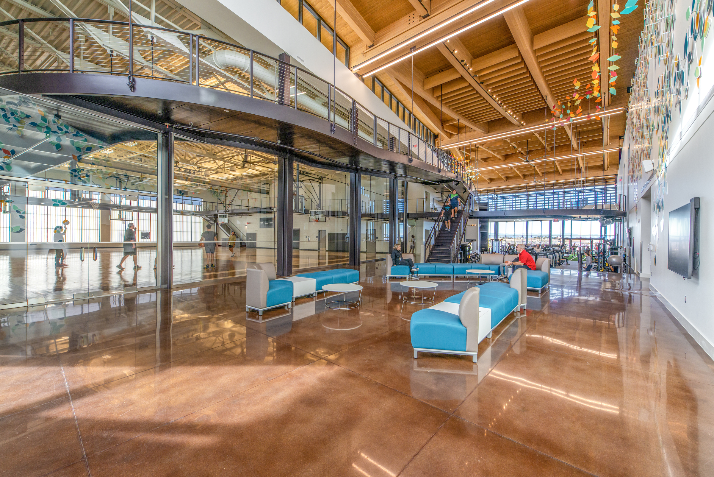 Southeast Aurora Recreation Center and Fieldhouse by Populous Photo by Conor Culver