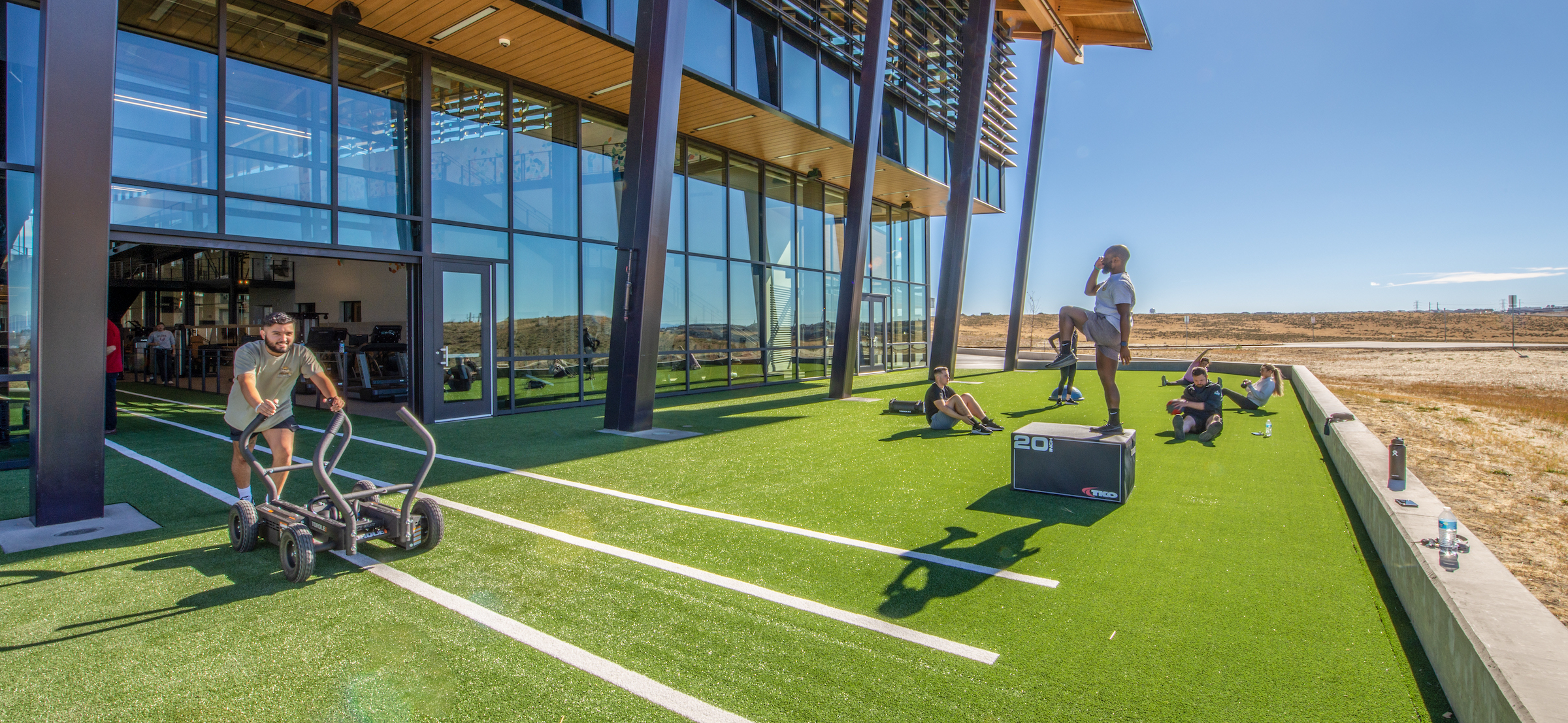 Southeast Aurora Recreation Center and Fieldhouse by Populous Photo by Conor Culver