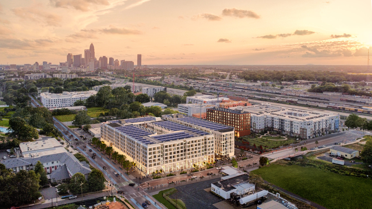 Charlotte's new multifamily mid-rise will feature exposed mass timber