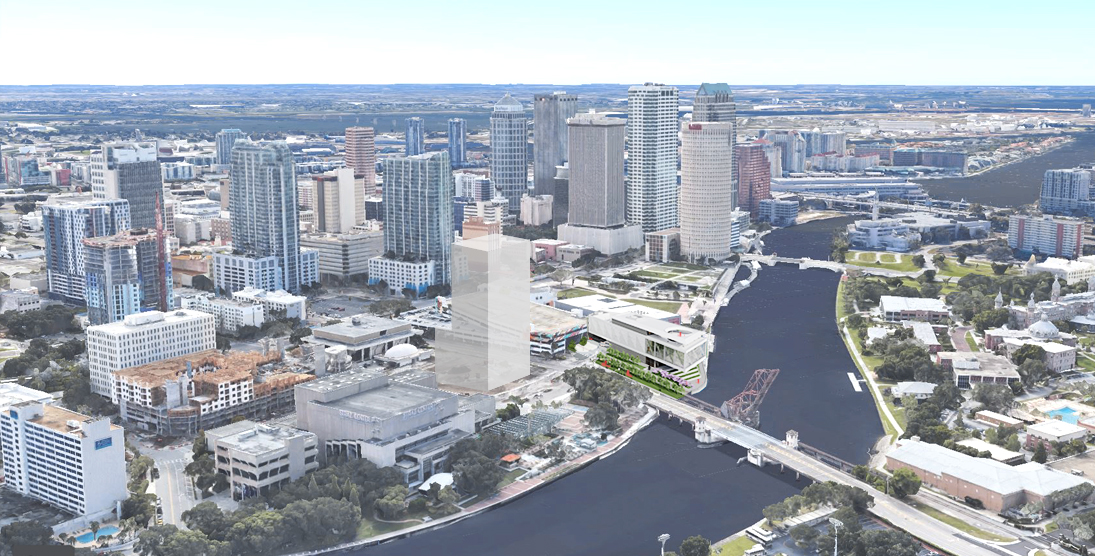 The Tampa Museum of Art will soon undergo a $110 million expansion Rendering courtesy Tampa Museum of Art