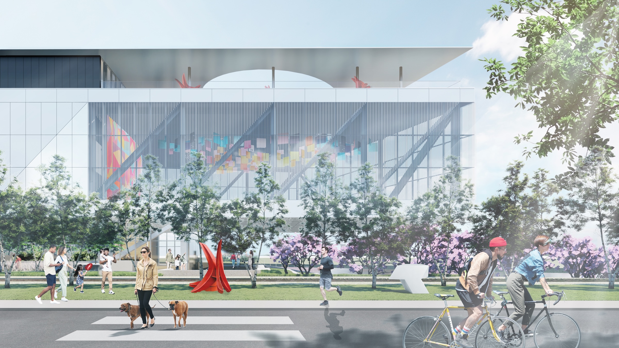 The Tampa Museum of Art will soon undergo a $110 million expansion Rendering courtesy Tampa Museum of Art