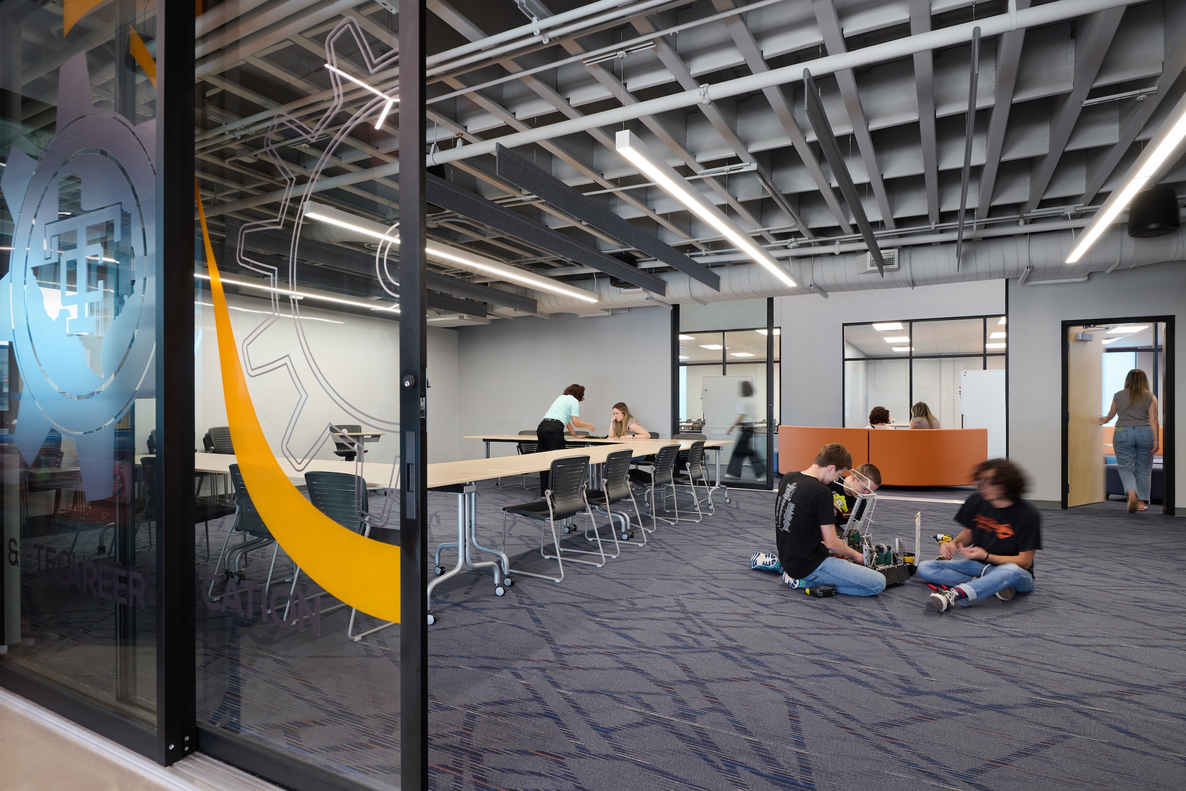 ISD Marathon STEM and Robotics Center, Photo courtesy Pfluger Architects