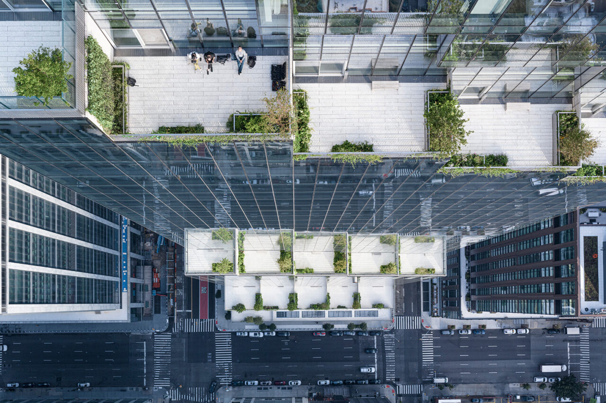 The Spiral aerial view