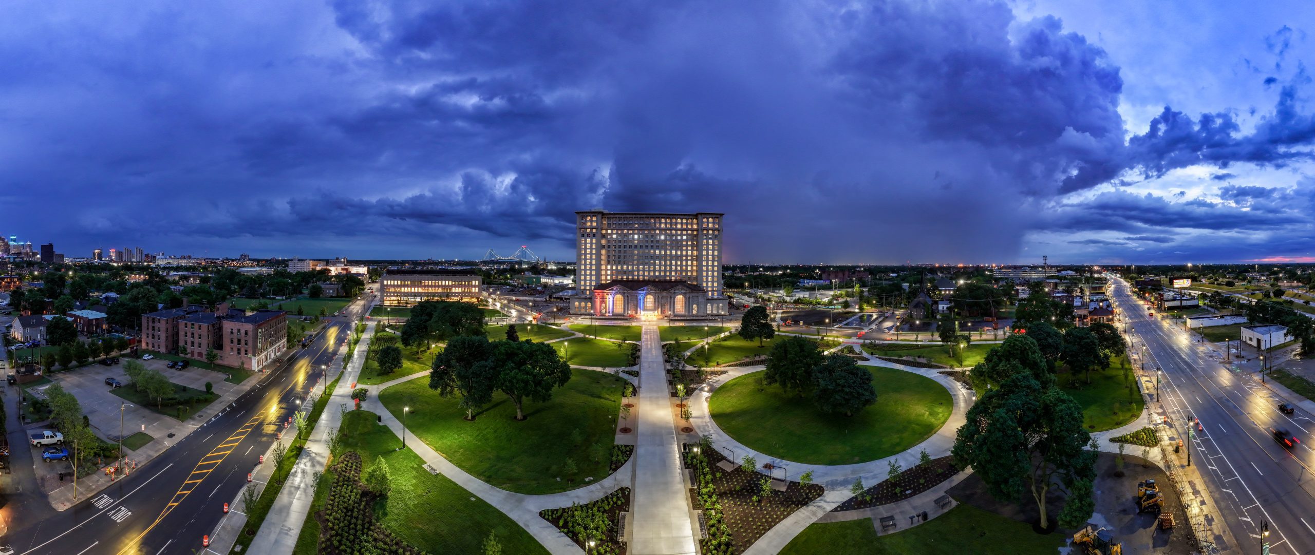 Detroit’s Michigan Central Station, centerpiece of innovation hub, opens. Photo courtesy Buro Happold 