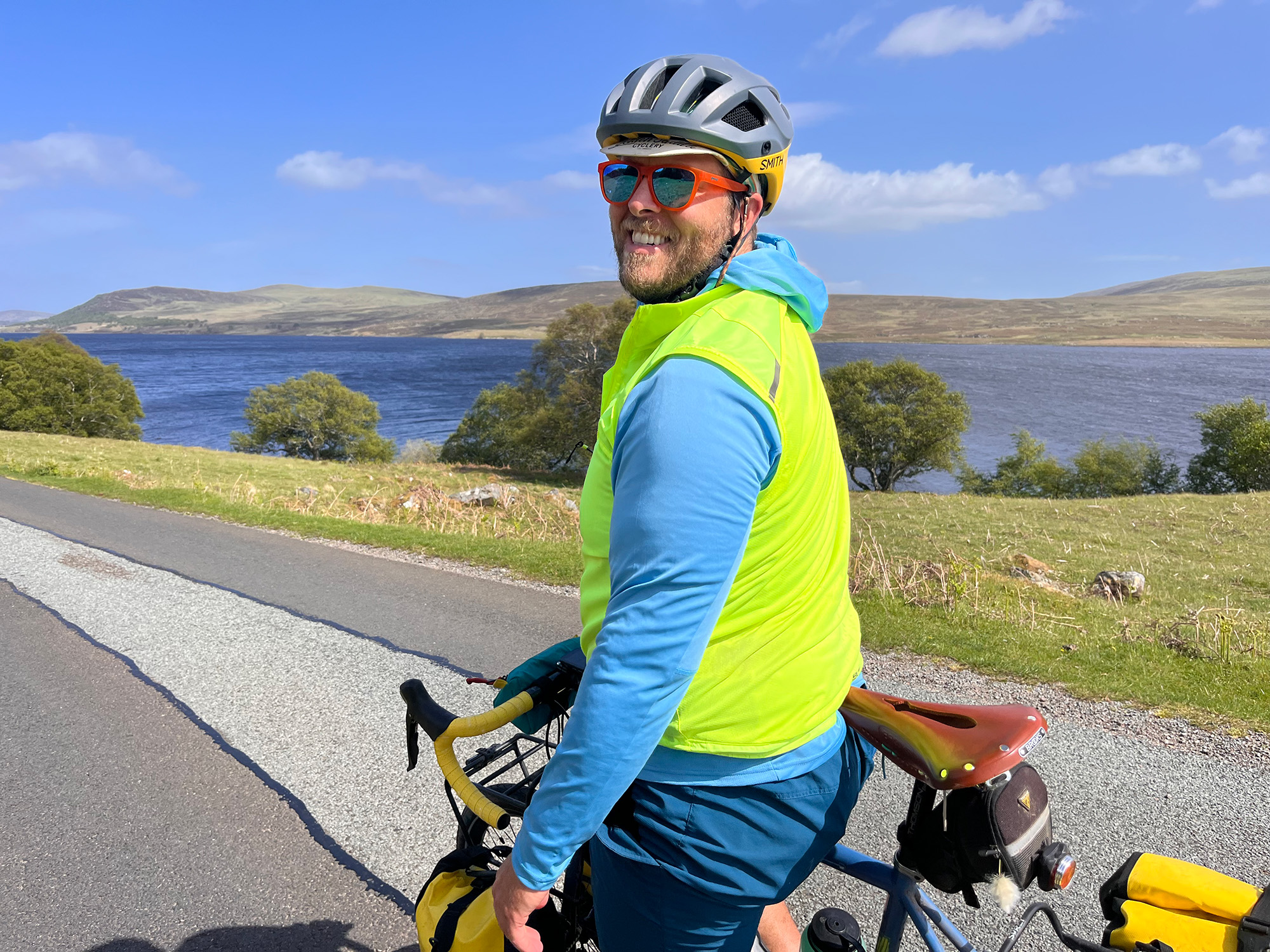 Tom Yost biking