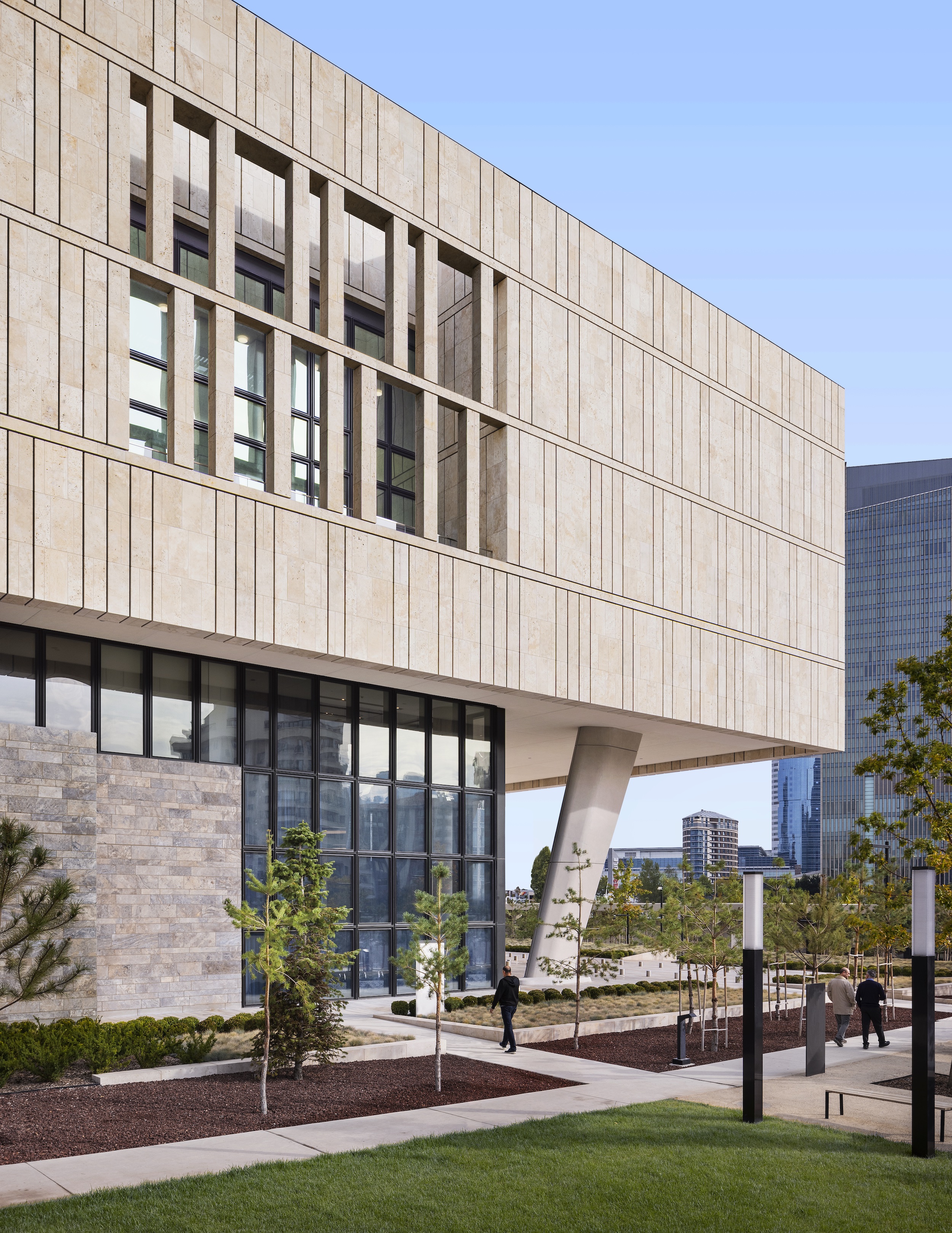 U.S. Embassy in Ankara, Turkey, designed by Ennead Architects  Photo: Scott Frances