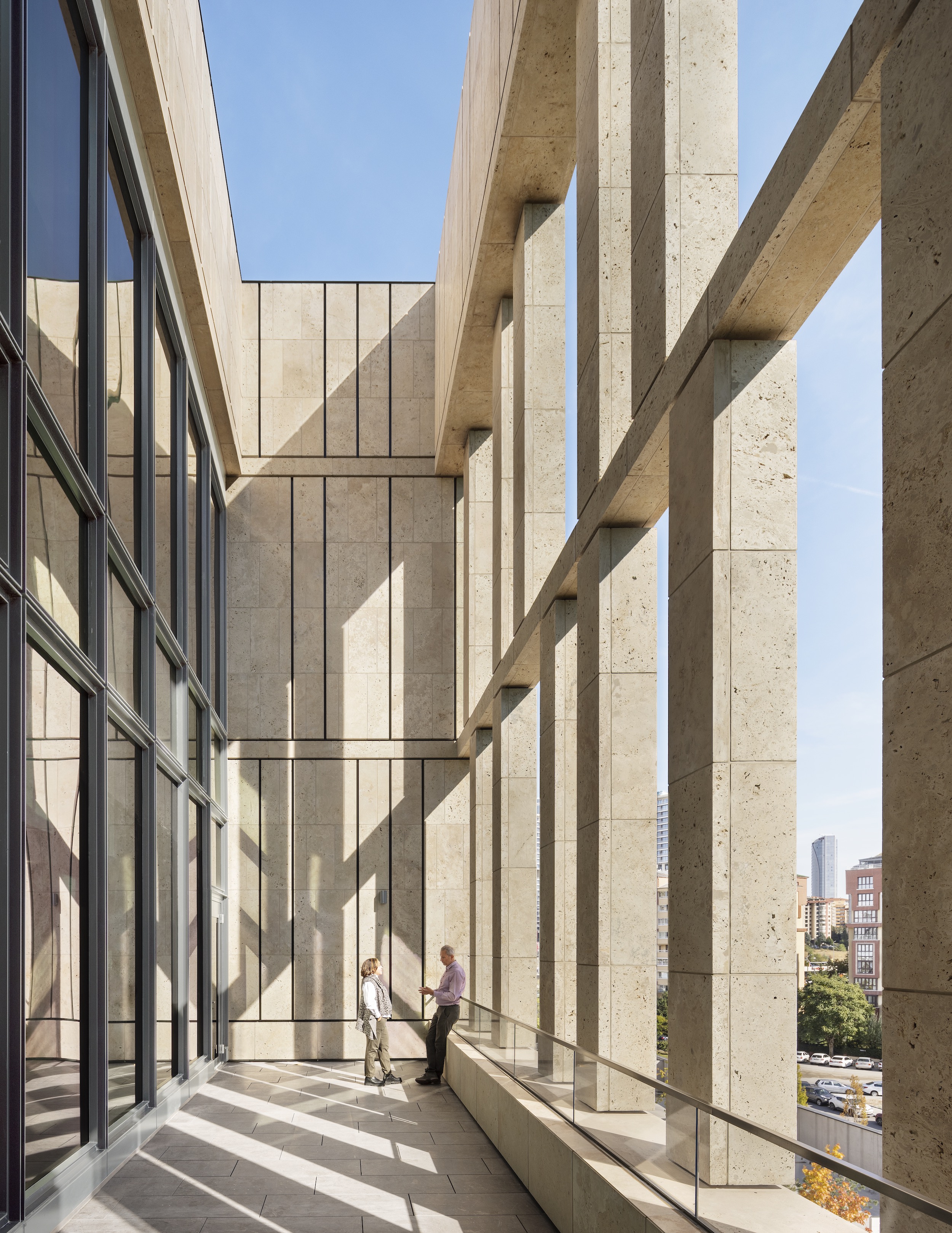 U.S. Embassy in Ankara, Turkey, designed by Ennead Architects  Photo: Scott Frances