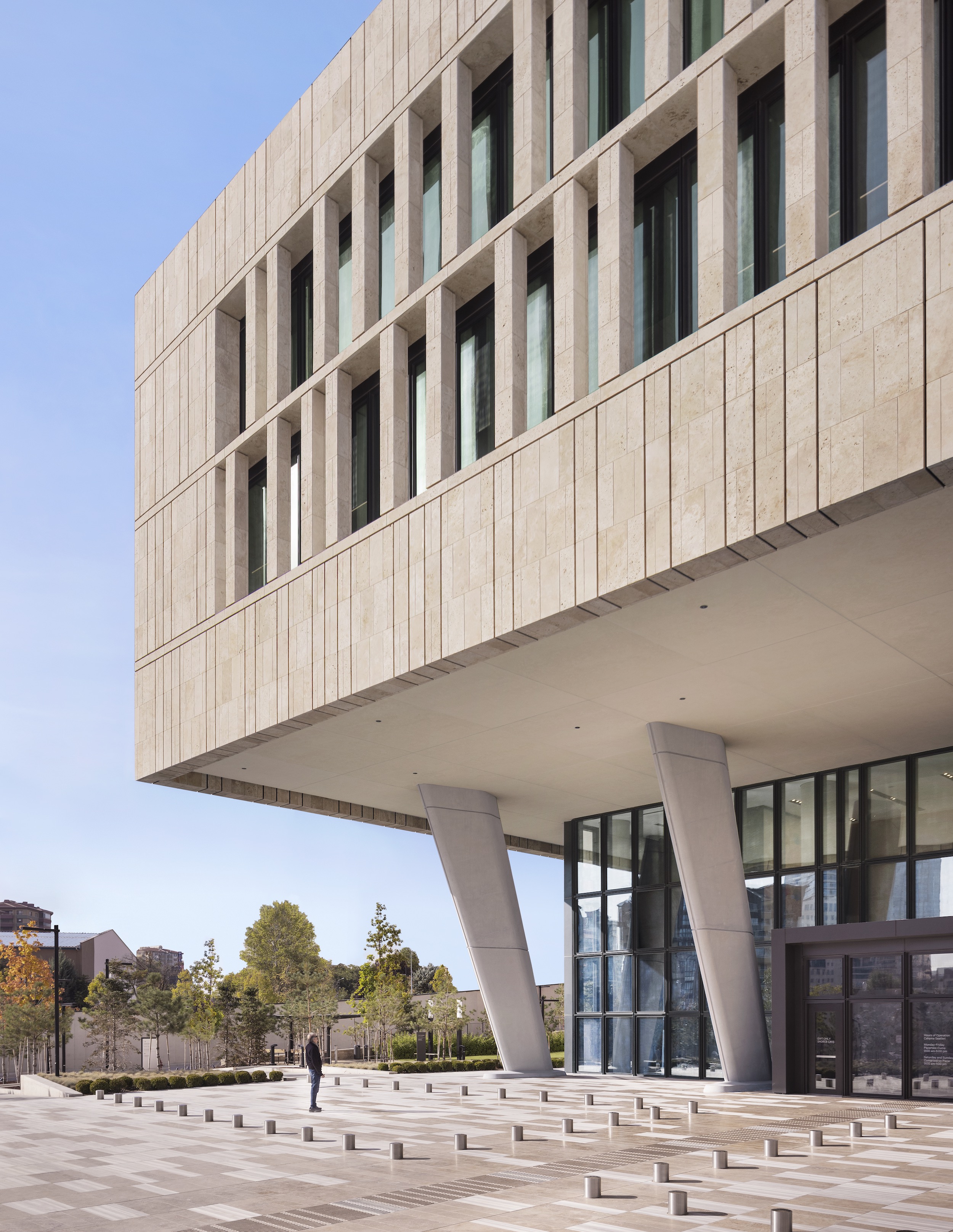 U.S. Embassy in Ankara, Turkey, designed by Ennead Architects  Photo: Scott Frances