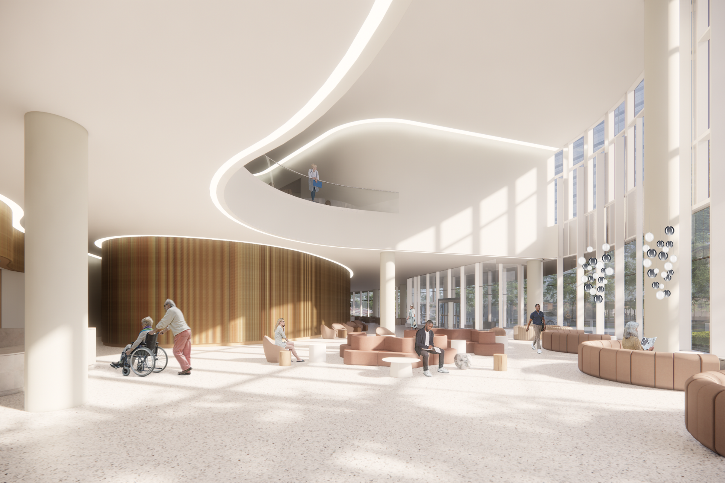 UChicago Medicine first freestanding cancer center Rendering courtesy CannonDesign