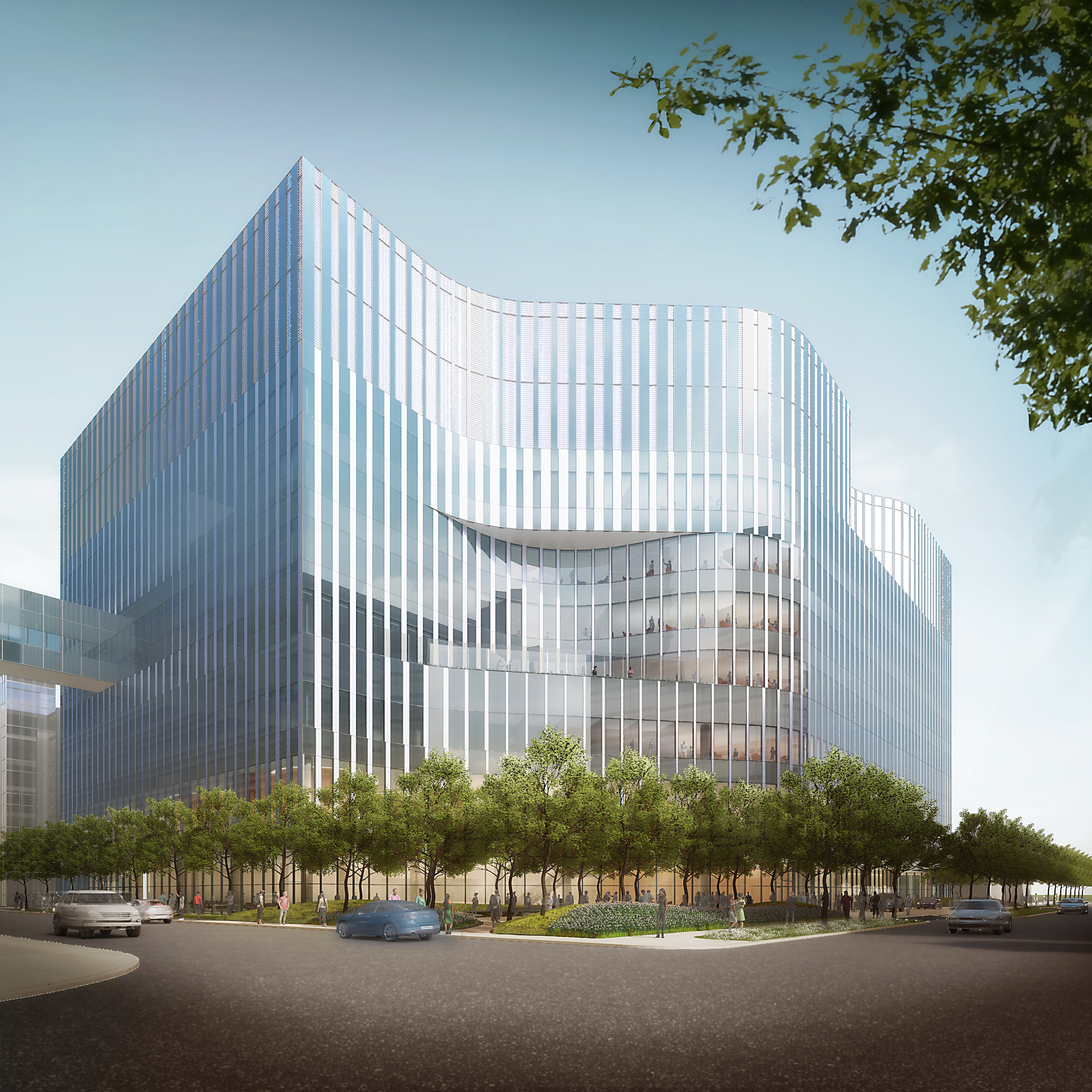 UChicago Medicine first freestanding cancer center Rendering courtesy CannonDesign