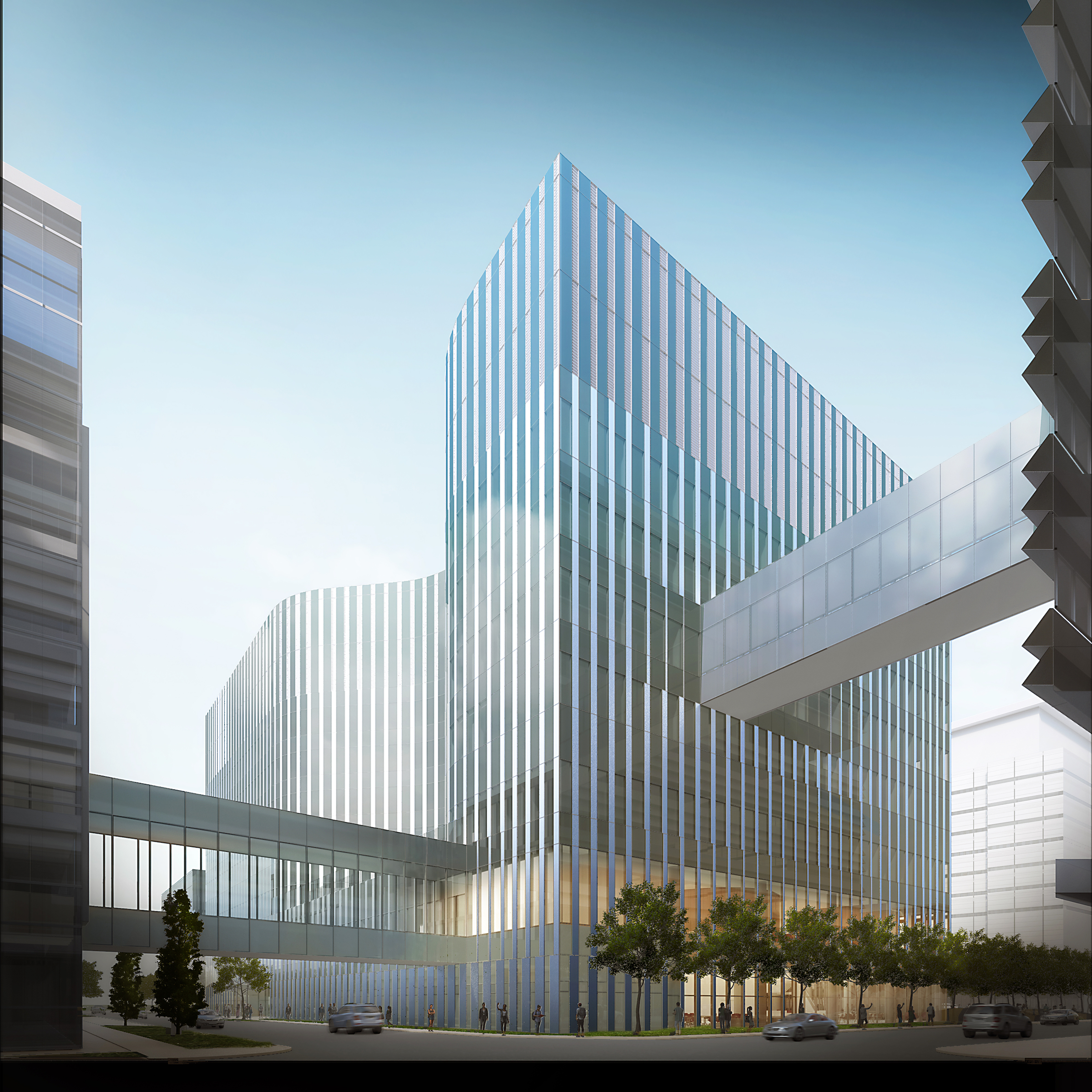 UChicago Medicine first freestanding cancer center Rendering courtesy CannonDesign