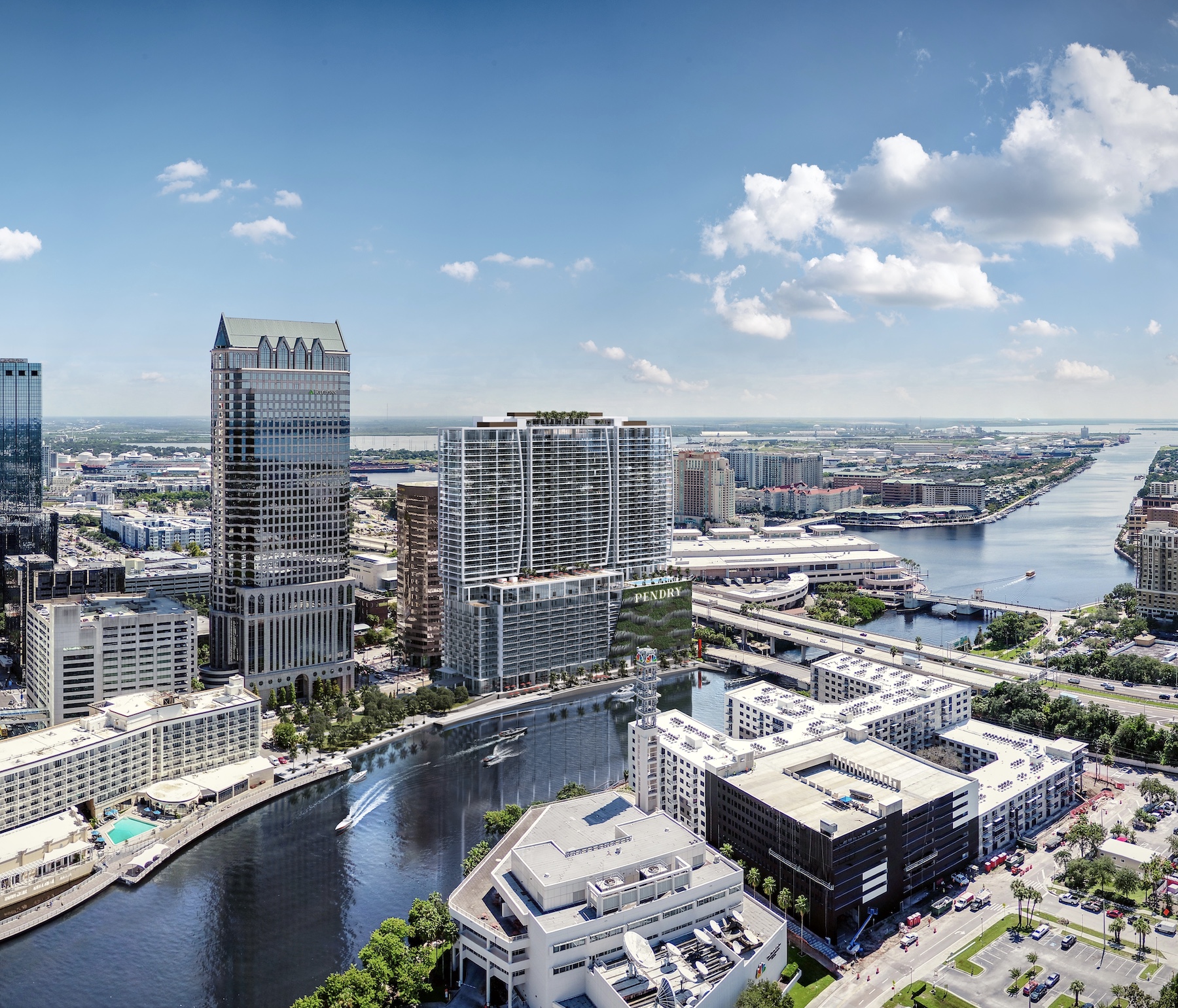 Rendering of Pendry Residences in Tampa Bay