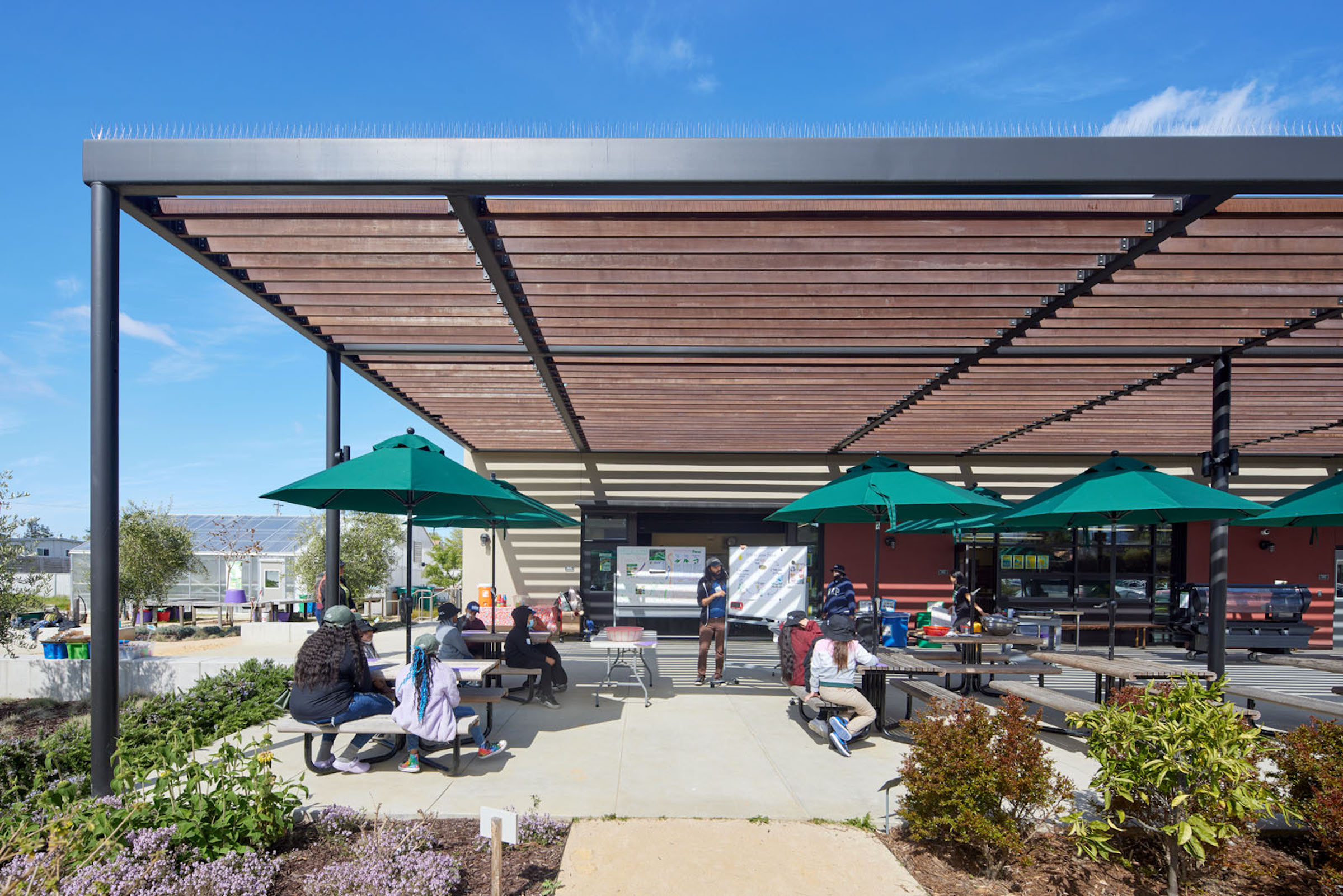 Unified School District Central Kitchen, Instructional Farm, and Education Center by CAW Architects