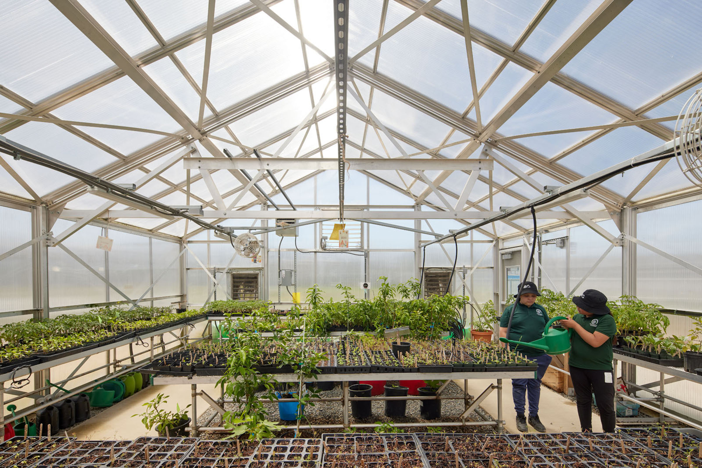 Unified School District Central Kitchen, Instructional Farm, and Education Center by CAW Architects