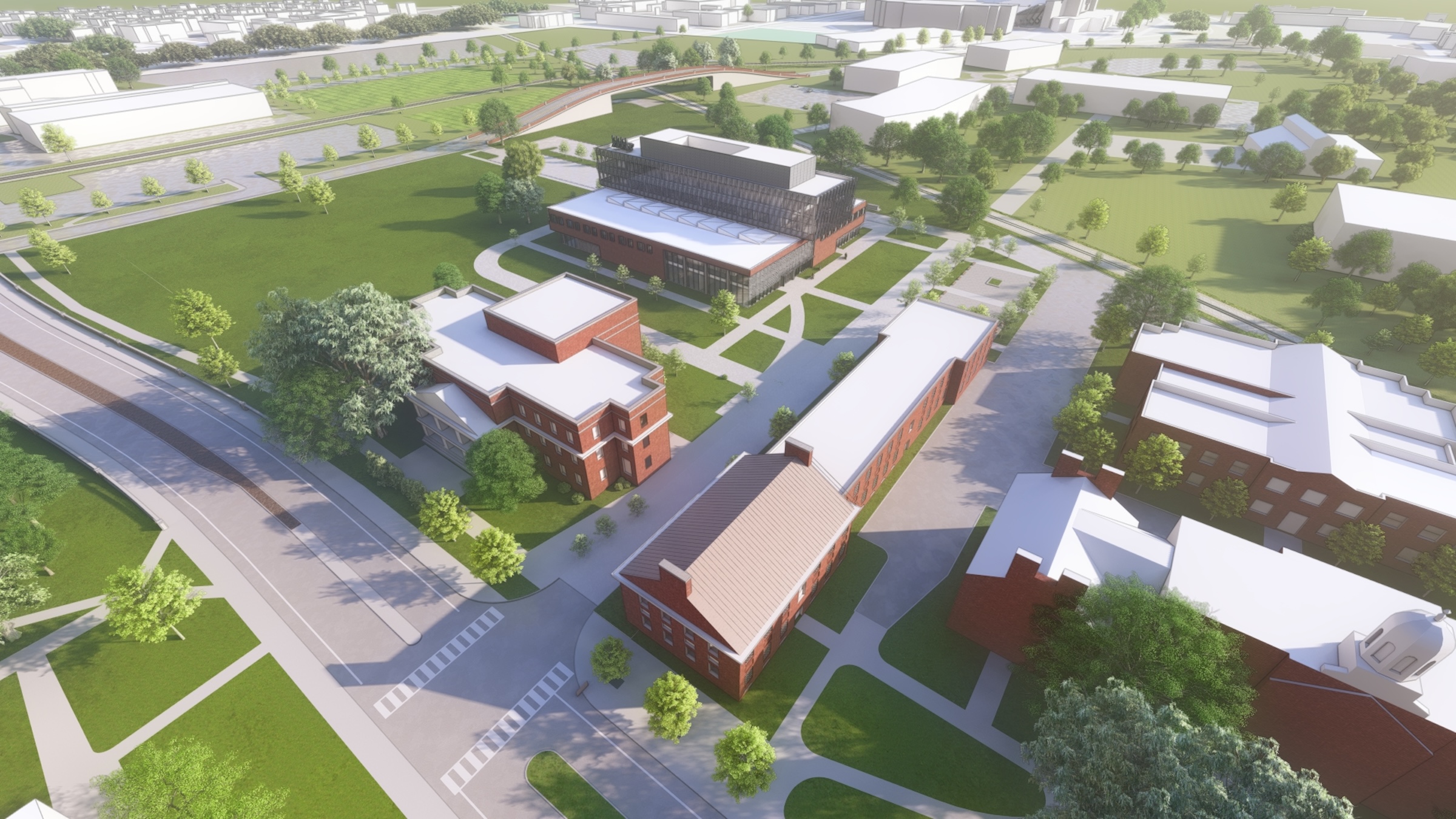 University of Louisville's J.B. Speed School of Engineering Student Success Building. Rendering courtesy SmithGroup