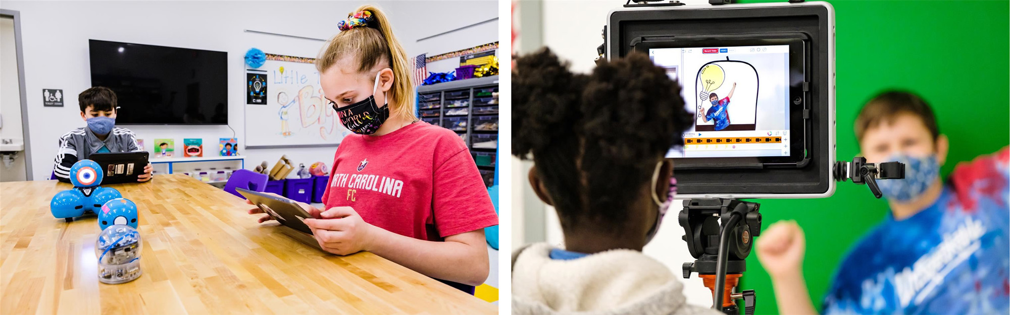 Conn Magnet Elementary School students