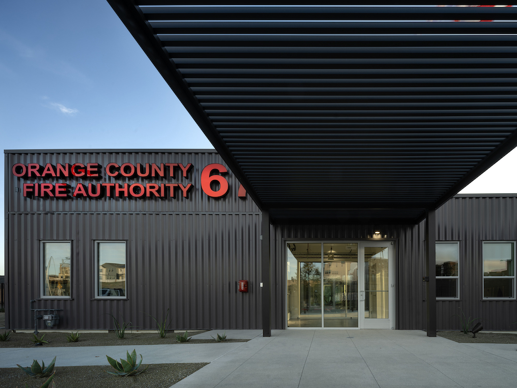 Modular fire station, Rancho Mission Viejo’s Fire Station 67