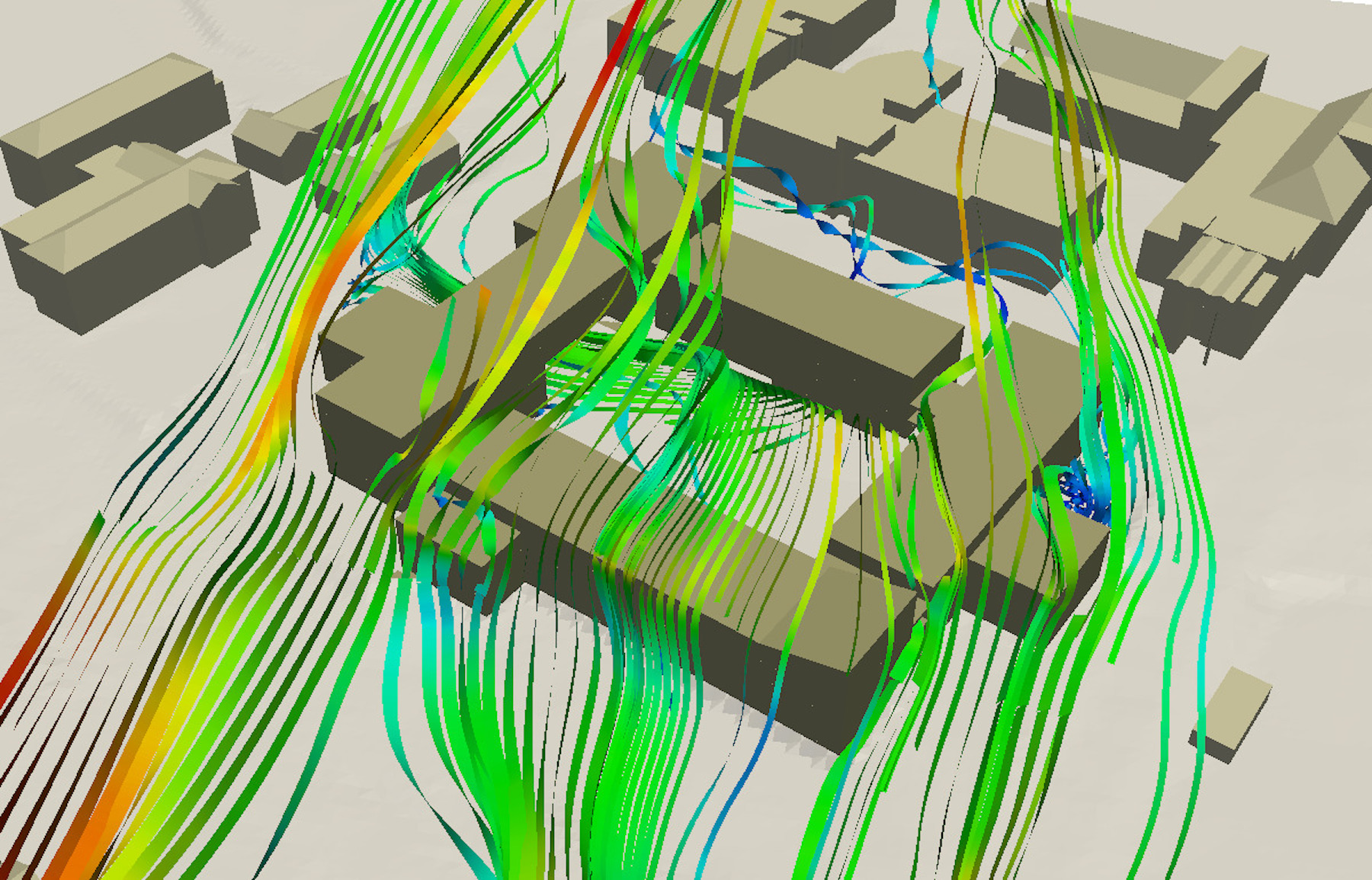 Wind modeling schematic design