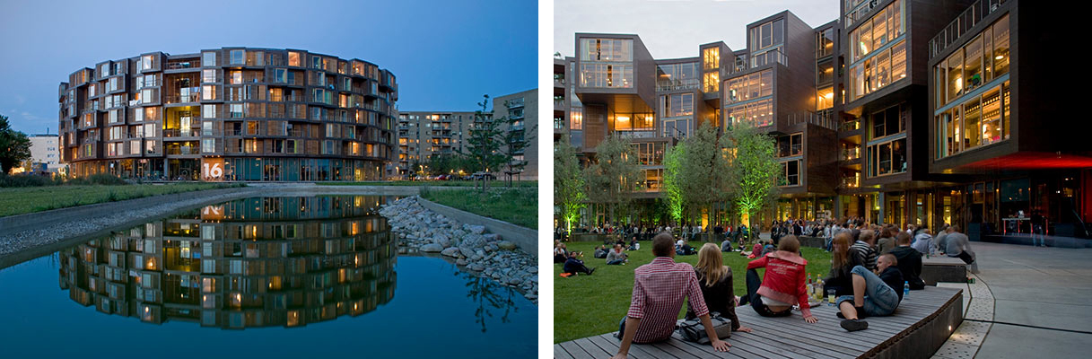 The circle-round Tietgen Dormitory