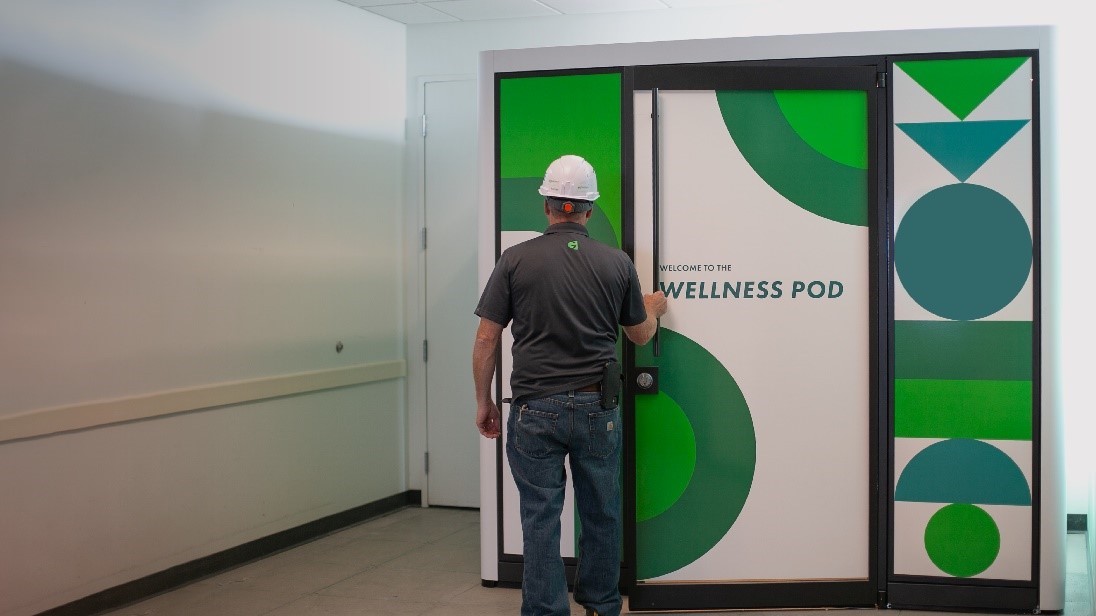 A steel Wellness POd