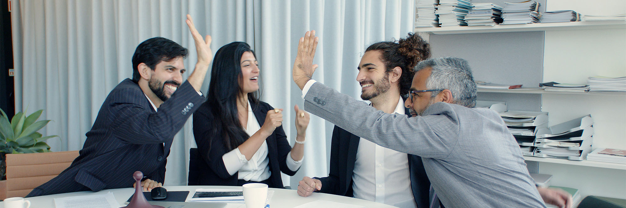 Colleagues in a Conference Room