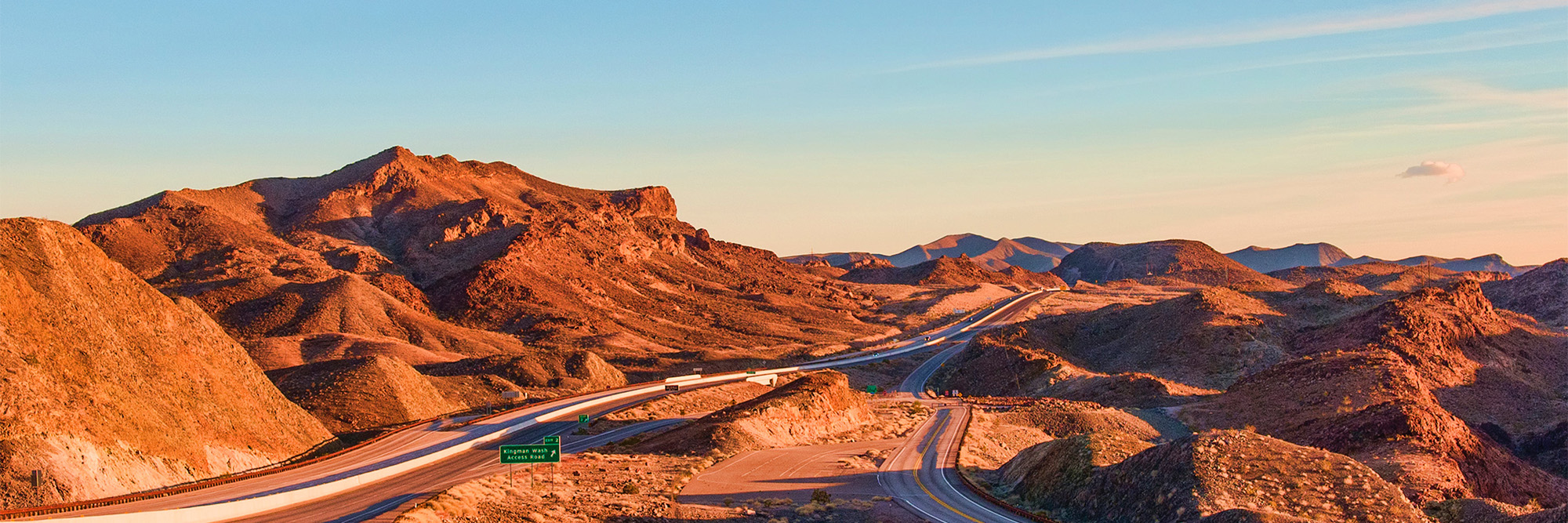 Landscape Photography of Rock Formation Near Highway