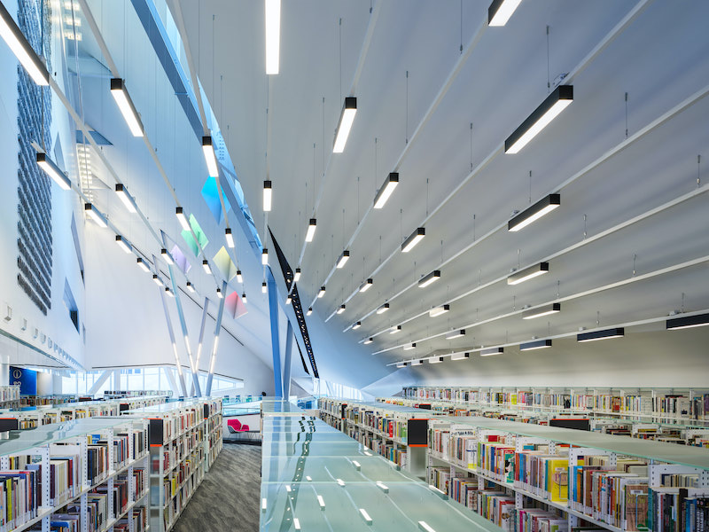 Stanley A. Milner Library stacks