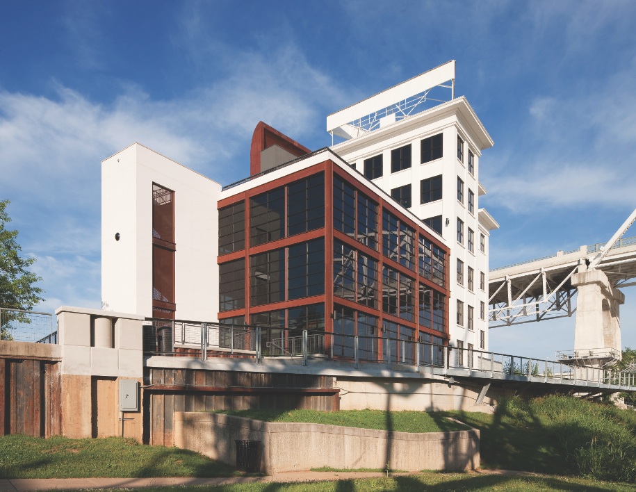 The Bridge Building on the Cumberland River in Nashville was recently transforme