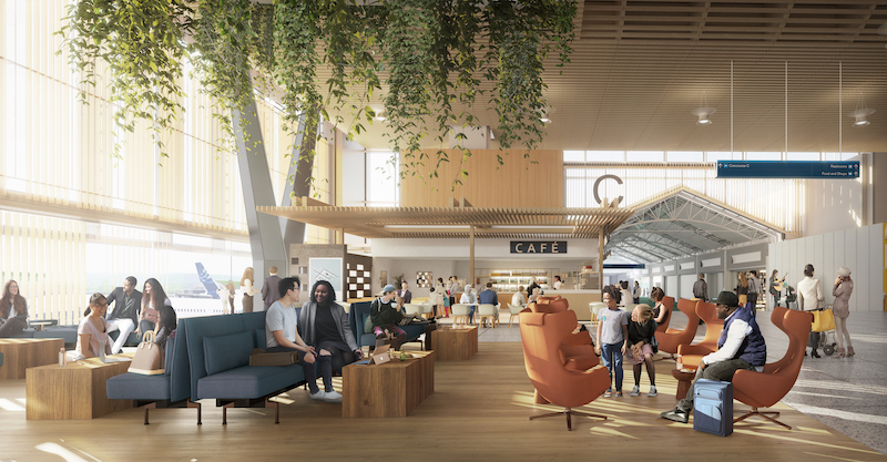 pdx main terminal interior