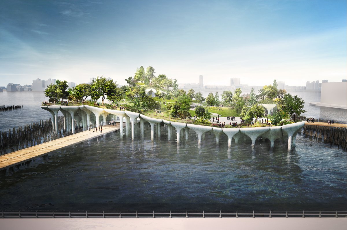 ‘Floating’ park on New York’s Hudson River moves one step closer to reality