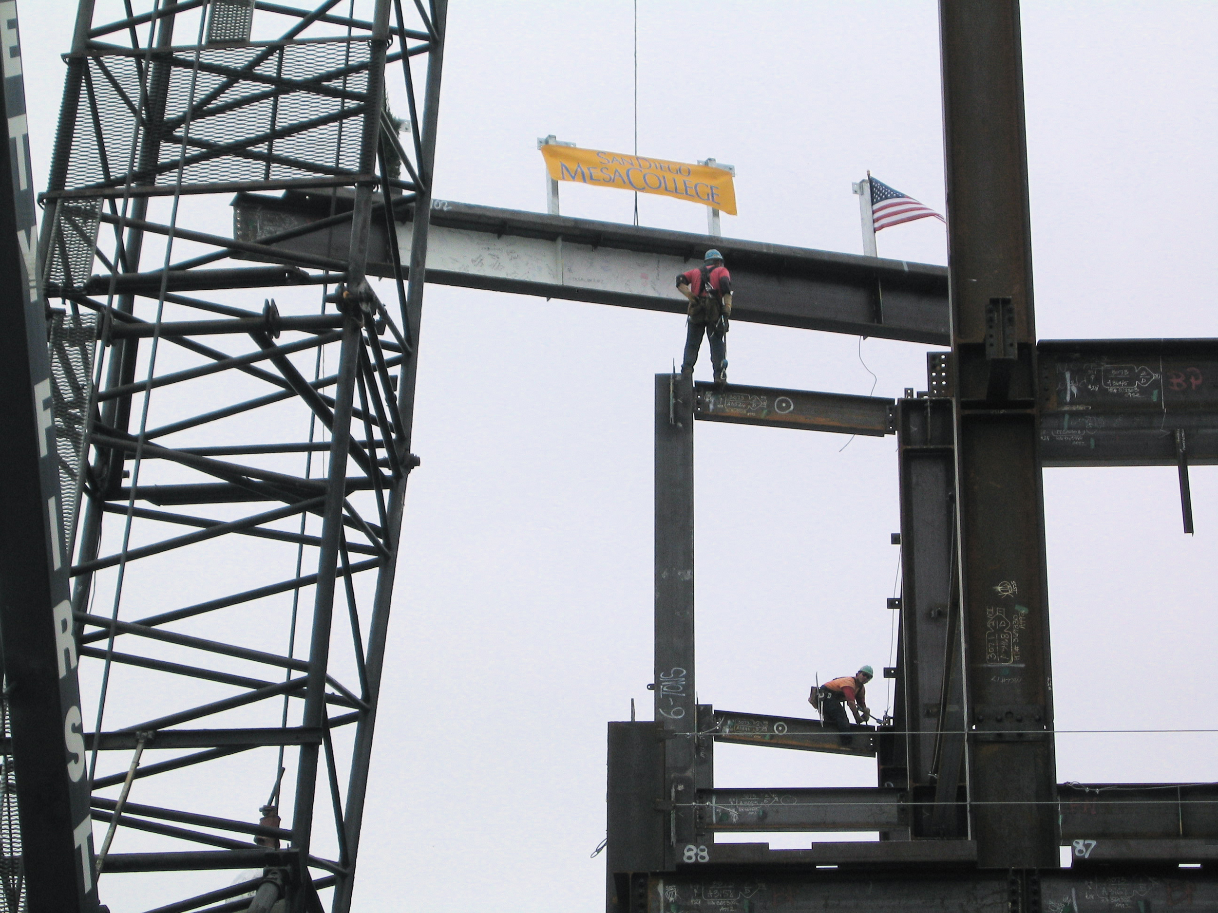 The $110 million Math and Science Building occupies the area immediately east of