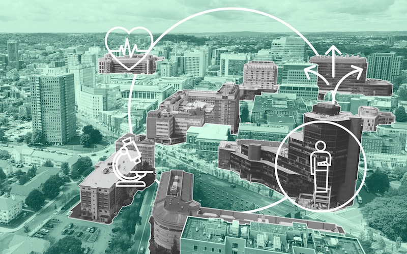 Future pandemic preparedness at the medical district scale