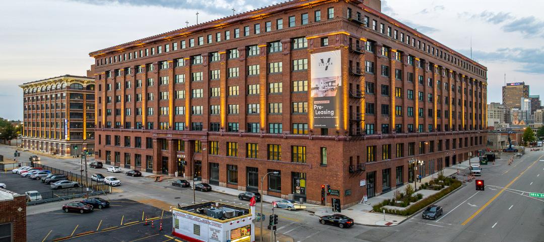 The VIctor is a mixed-use adaptive reuse of a massive warehouse in St. Louis. Image: Sam Fentress