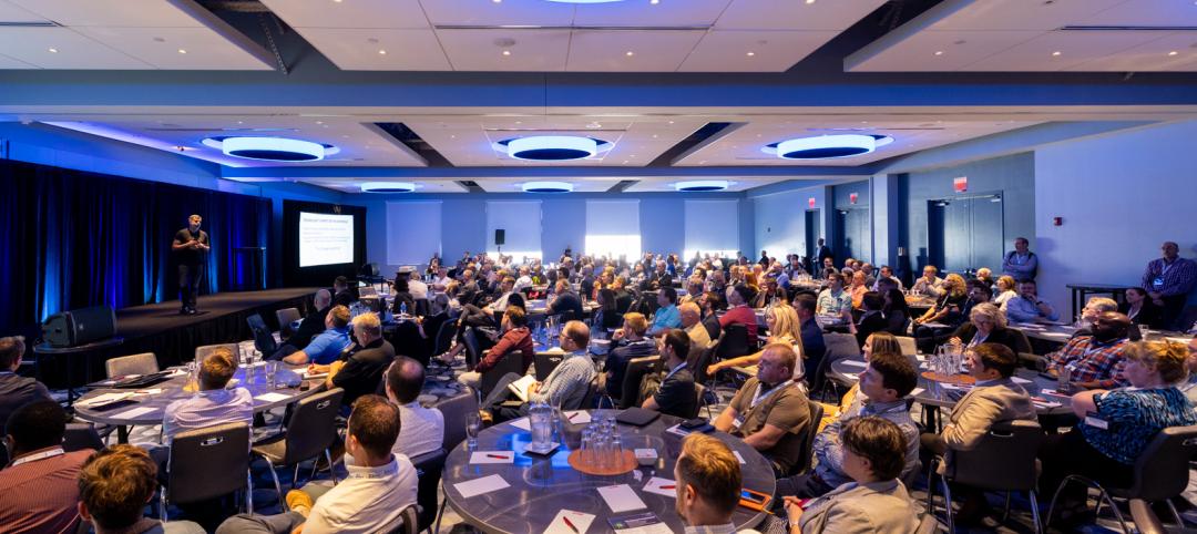 Attendees at the AEC Innovate conference on AI in Boston