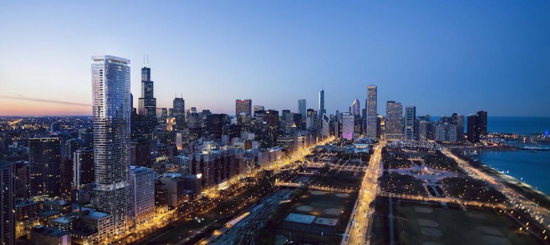 1000M on the Chicago skyline