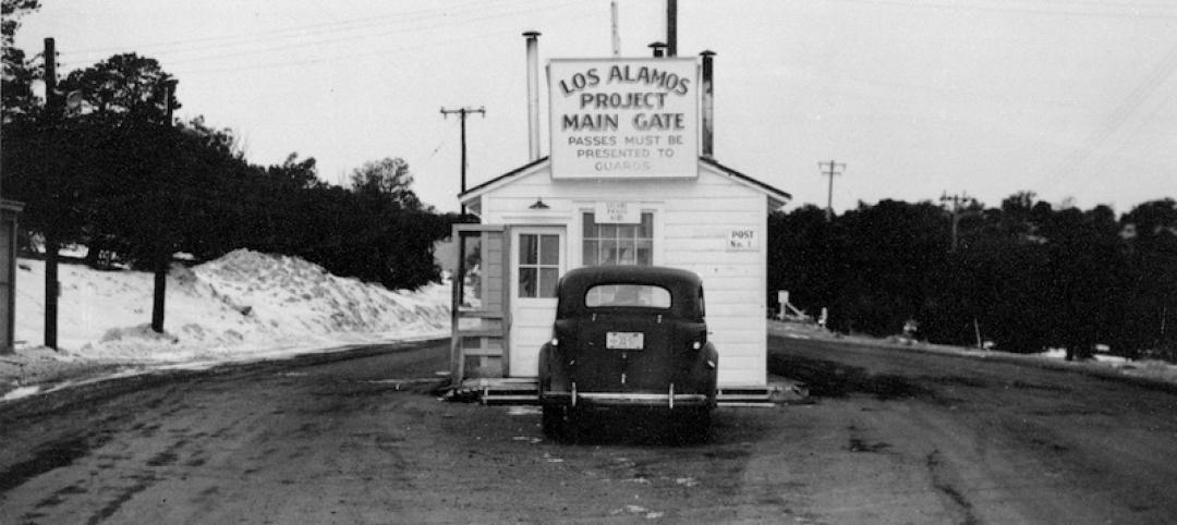 The Los Alamos main gate