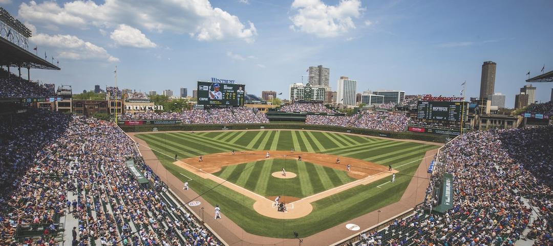 Wrigley field looking to the northeast 