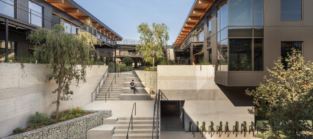 Marina del Rey mixed-use development is L.A.’s largest mass timber project, Photo: Pavel Bendov, ArchExplorer, courtesy The Bradmore Group 