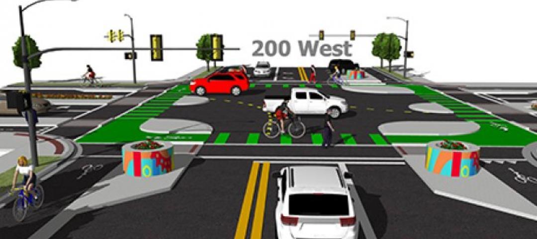 Salt Lake City on track to build first protected bicycle intersection in the U.S.