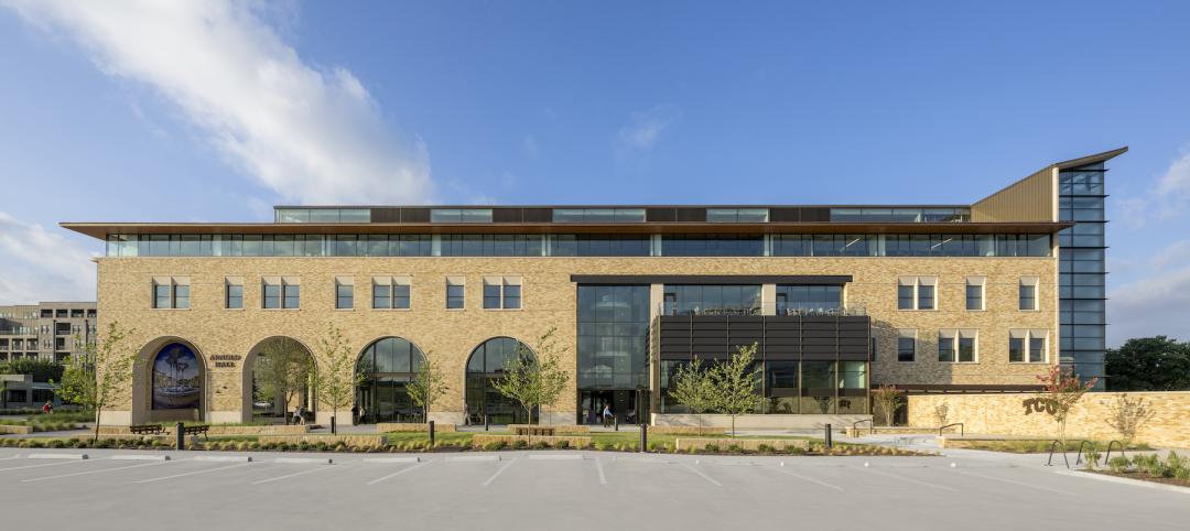 TCU's new state of the art medical school. Image: Wade Griffith. Courtesy of Hoefer Welker and CO Architects